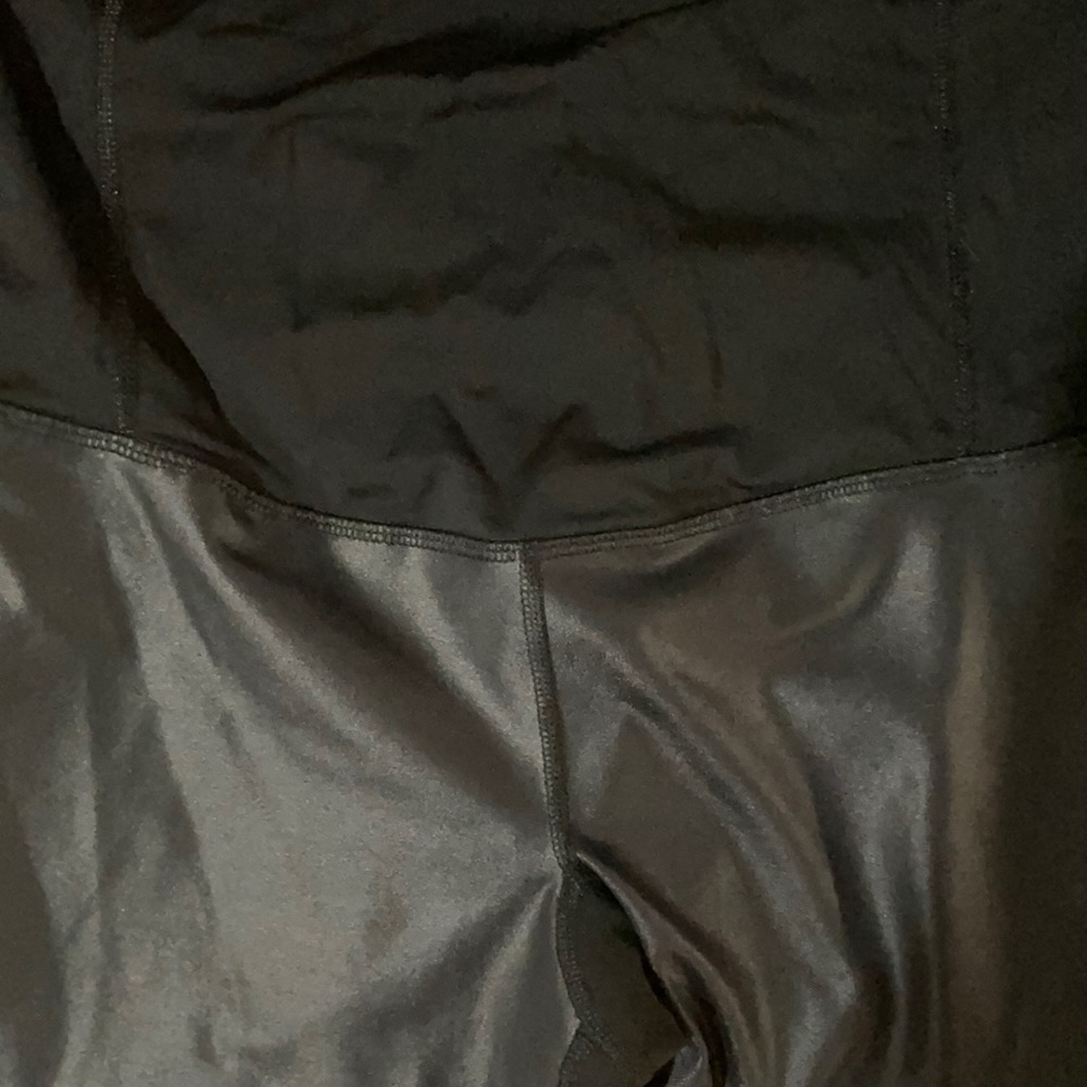 Isabel maternity faux leather leggings
